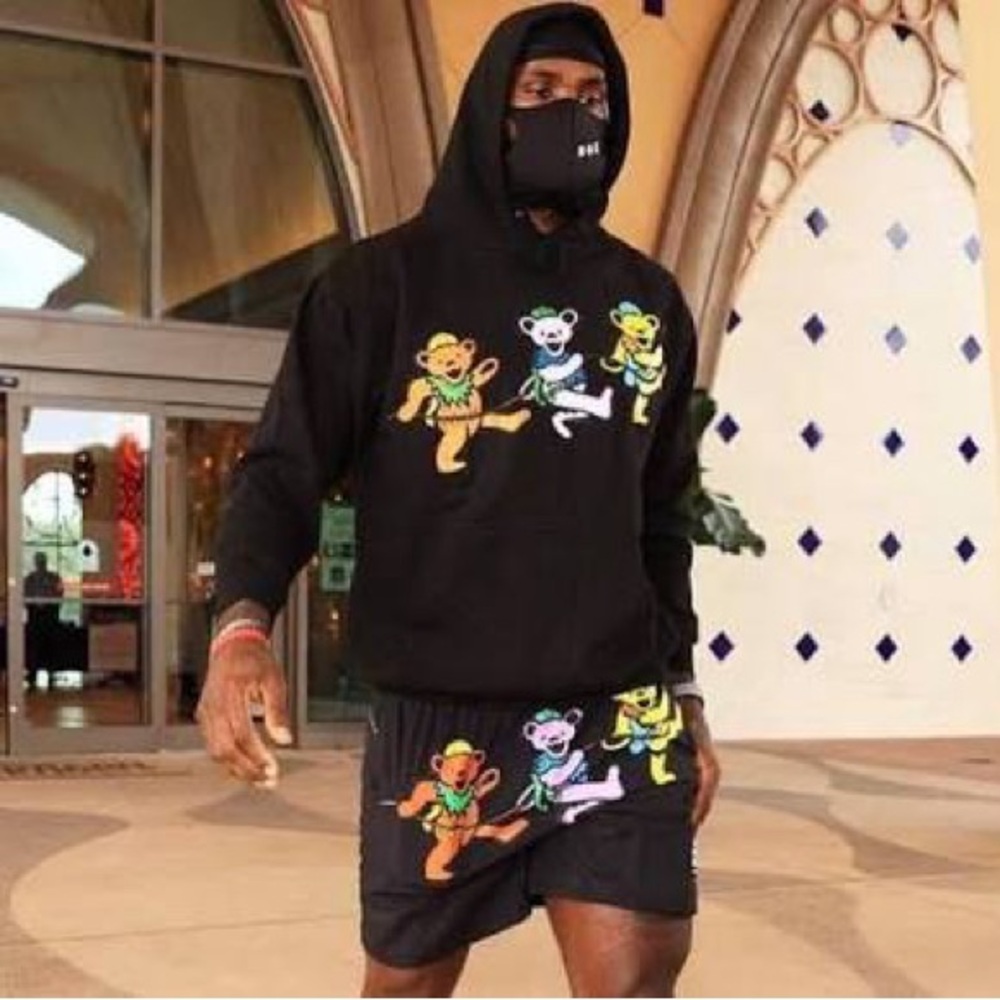 AS SEEN ON LeBRON JAMES: Grateful Dead x CTM Hoodie - size M